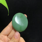 碧玉粉绿仿古龙挂件（42.1g）