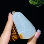 和田玉籽料观音（87.4g）
