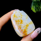 和田玉籽料无事牌（32.2g）