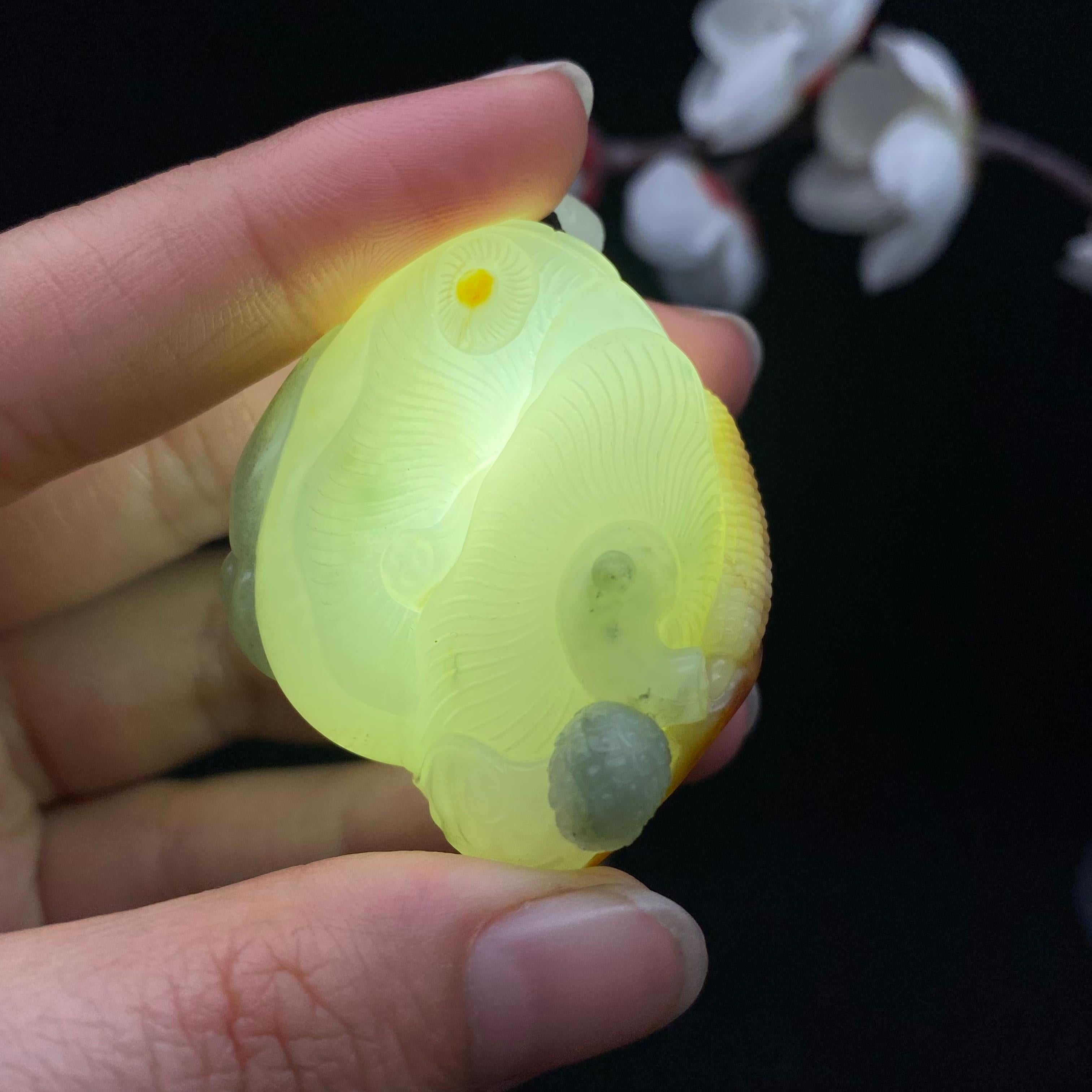 和田玉籽料【鼠你有福】（42.2g） – 厚德载玉