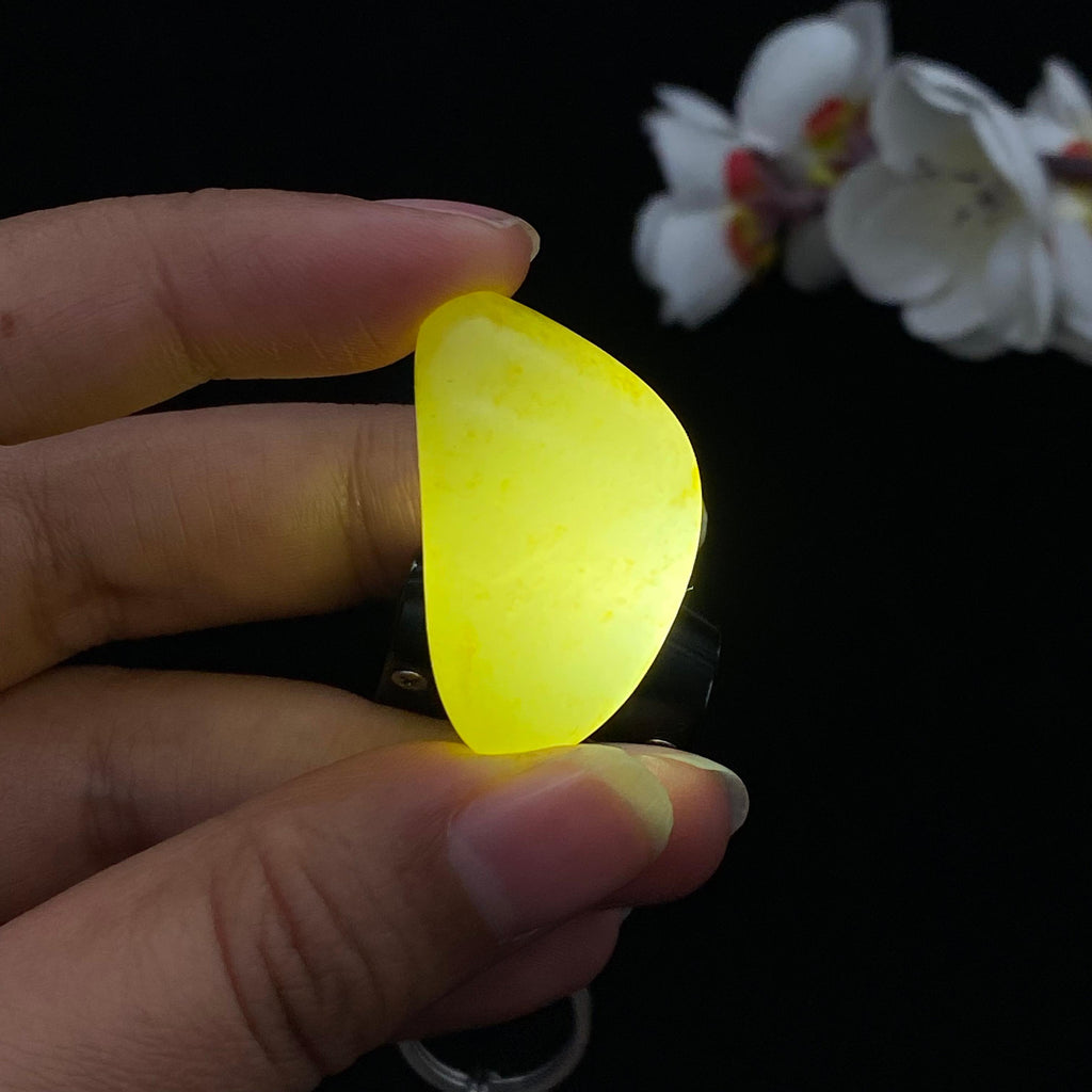 和田玉洒金皮籽料吊坠籽（13g）