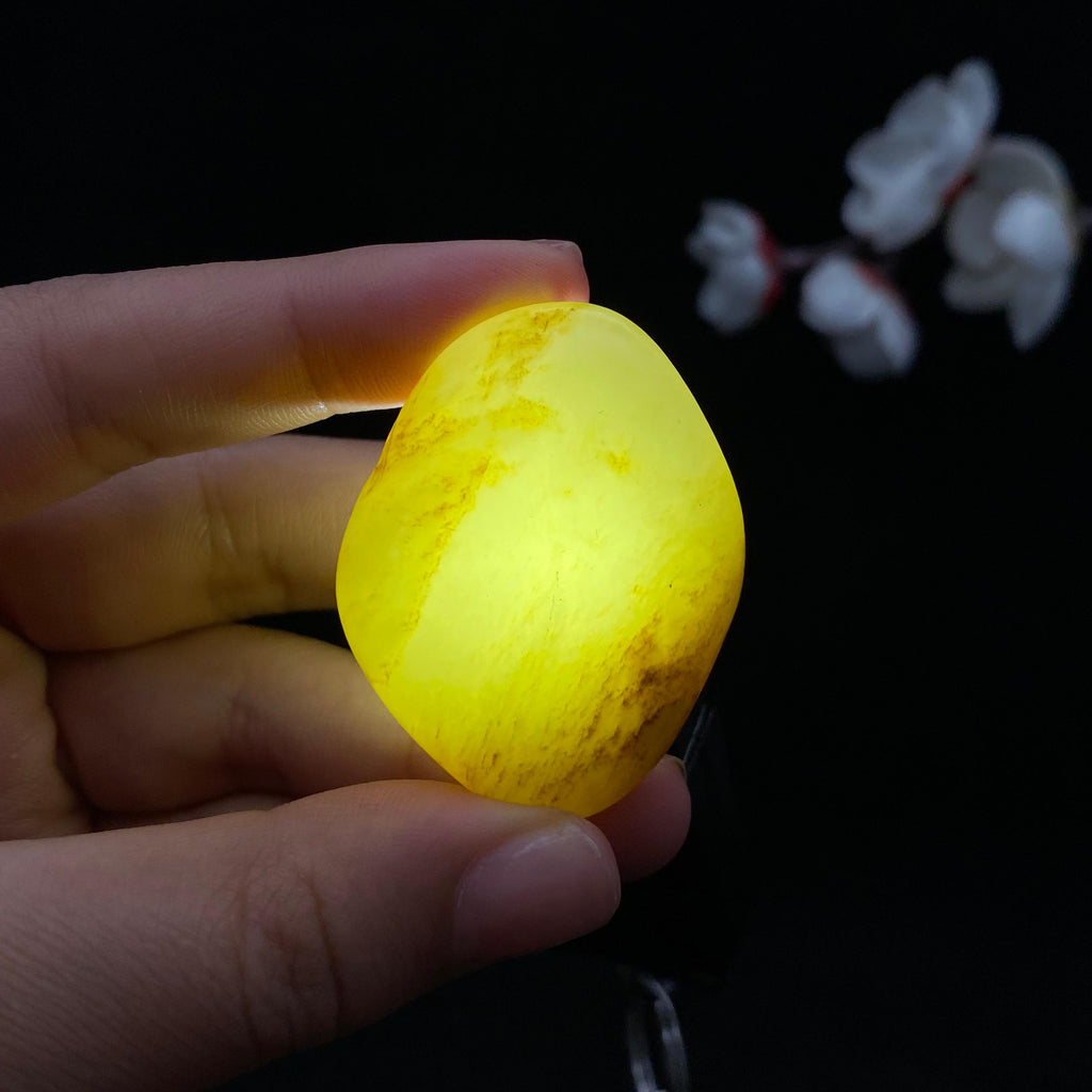 和田玉洒金皮籽料挂件（27.1g）