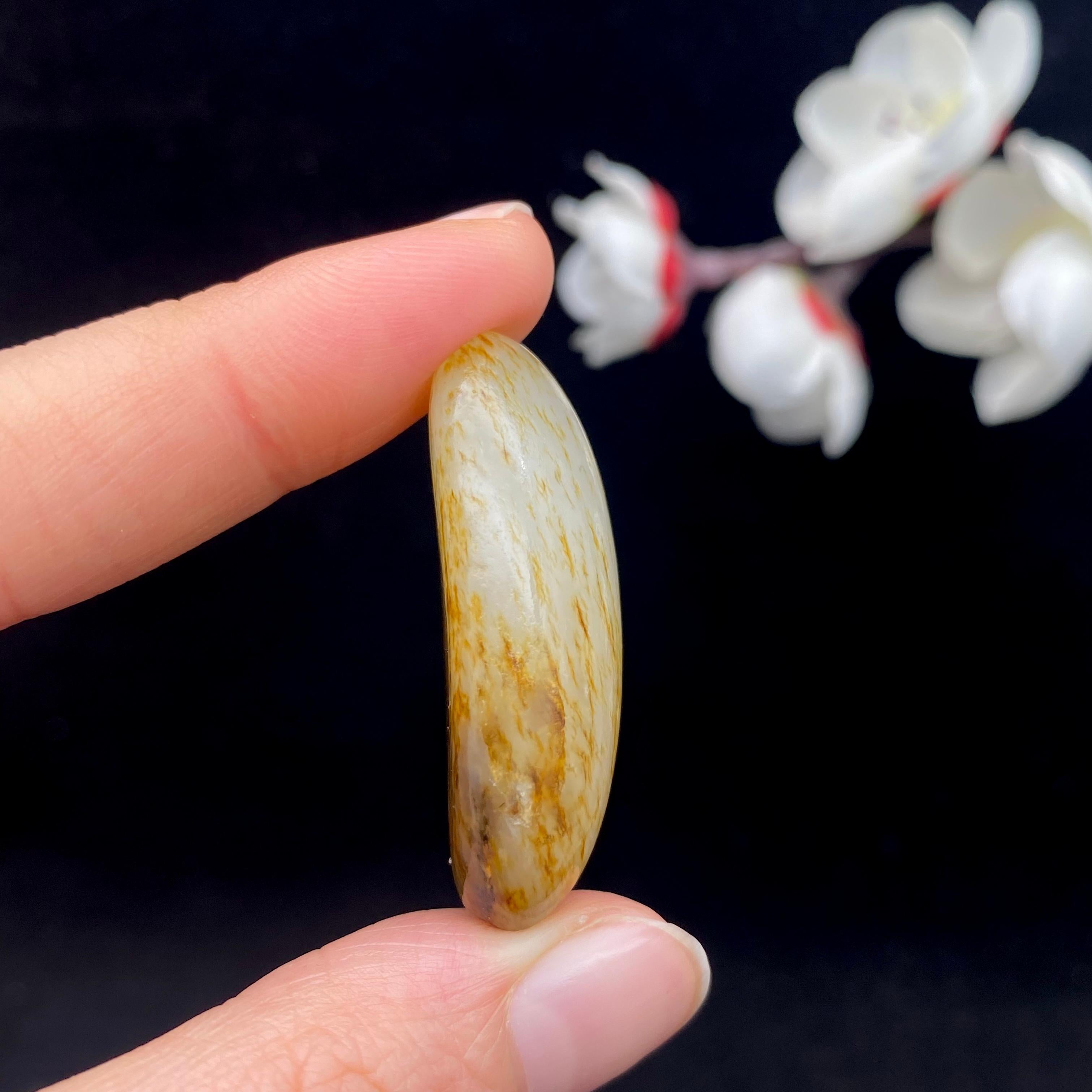 和田玉洒金皮籽料（17.2g）