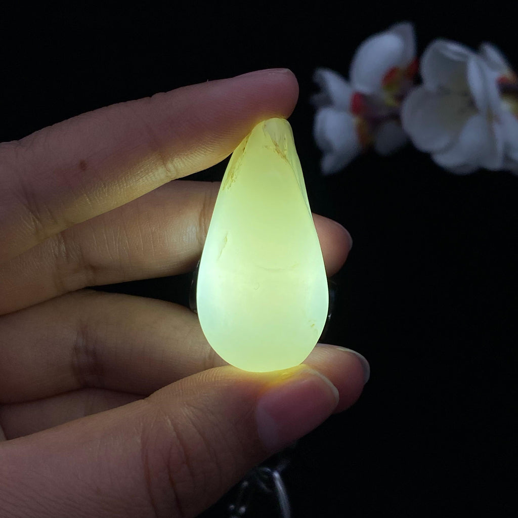 和田玉白玉籽料挂件（18.3g）