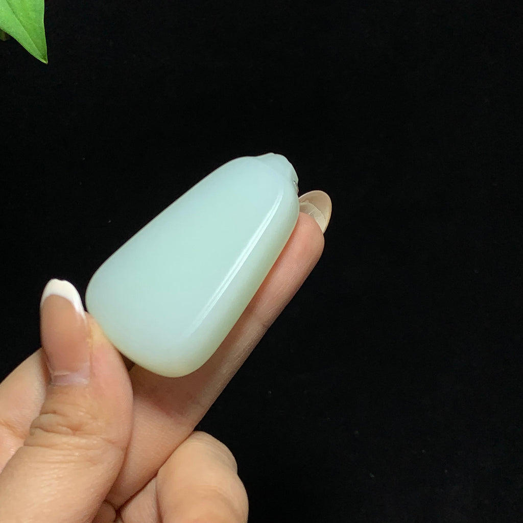 和田山料白玉无事牌挂件（42.6g）
