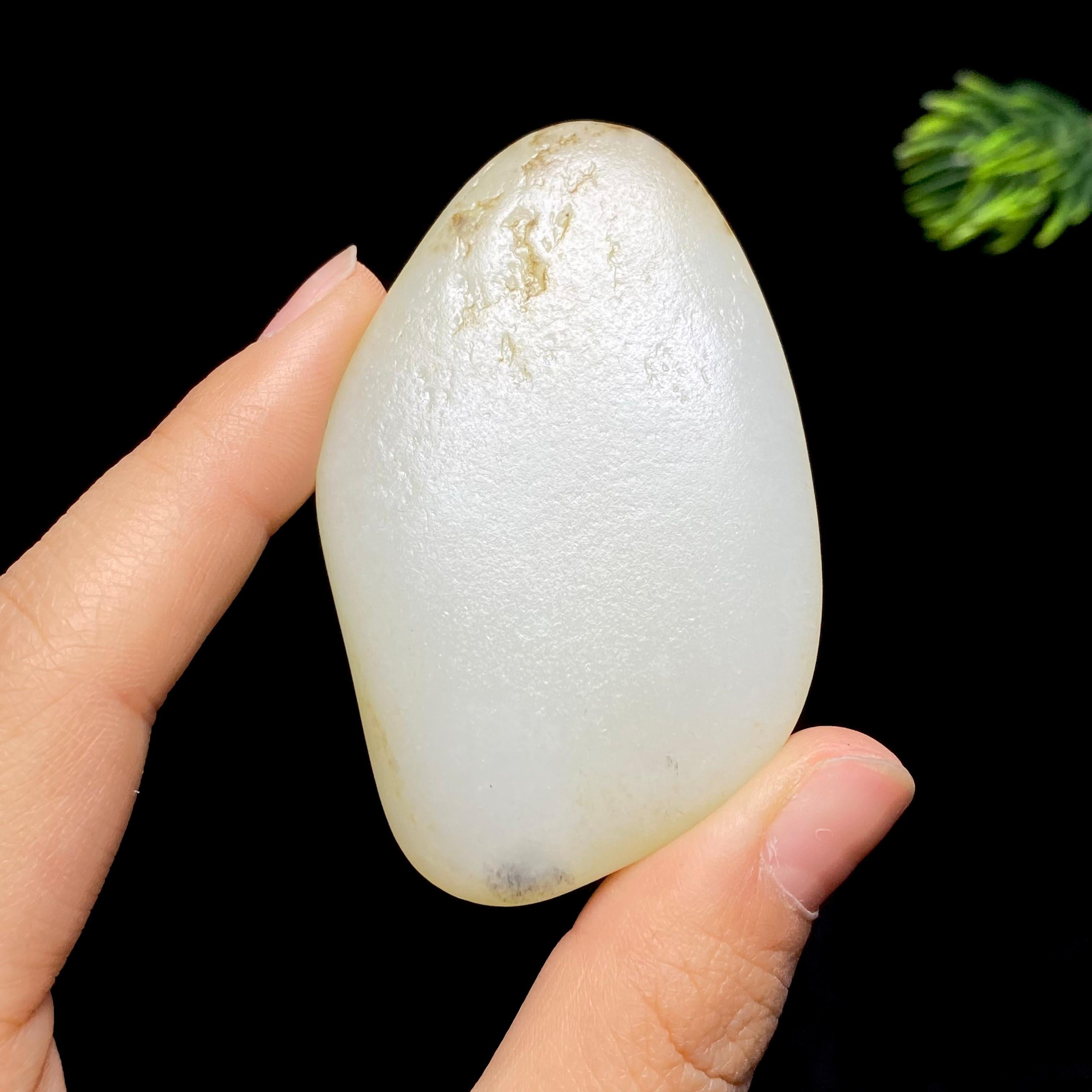 和田玉白玉籽料（51.9g）