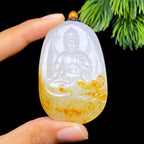 和田玉籽料观音（34.3g）