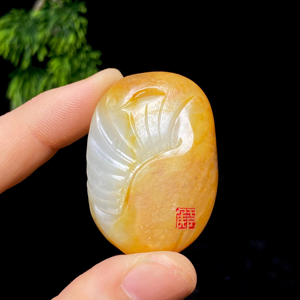 和田玉籽料钟馗（30.4g）