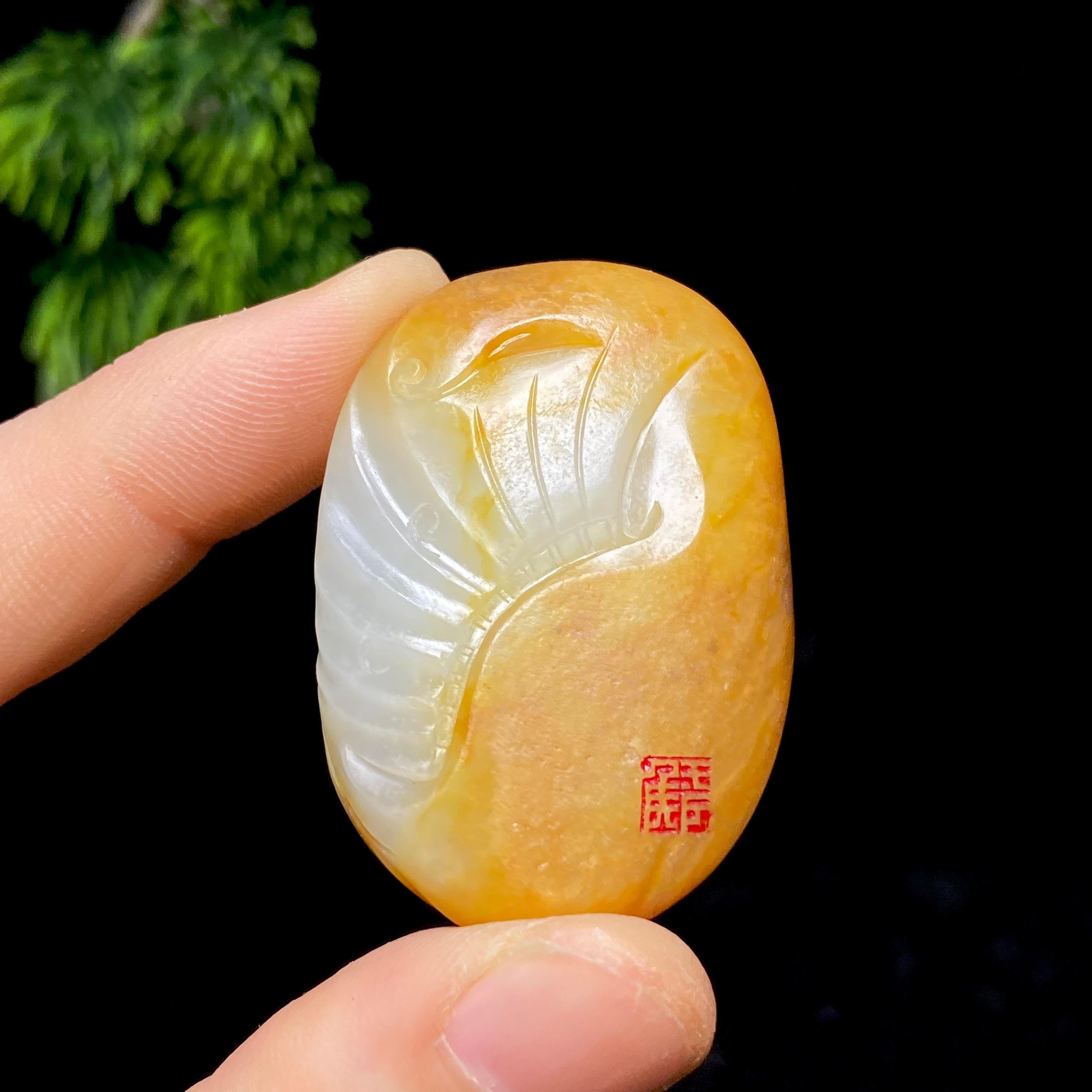 和田玉籽料钟馗（30.4g）