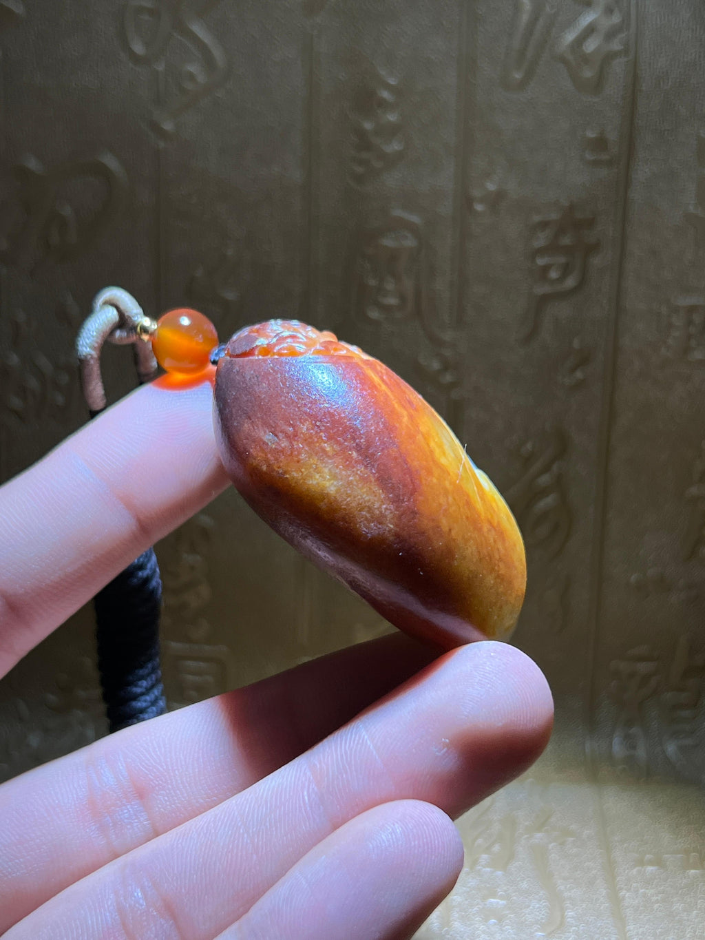和田玉籽料钟馗（70.0g）