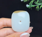 和田玉糖白平安无事牌（28.3g）