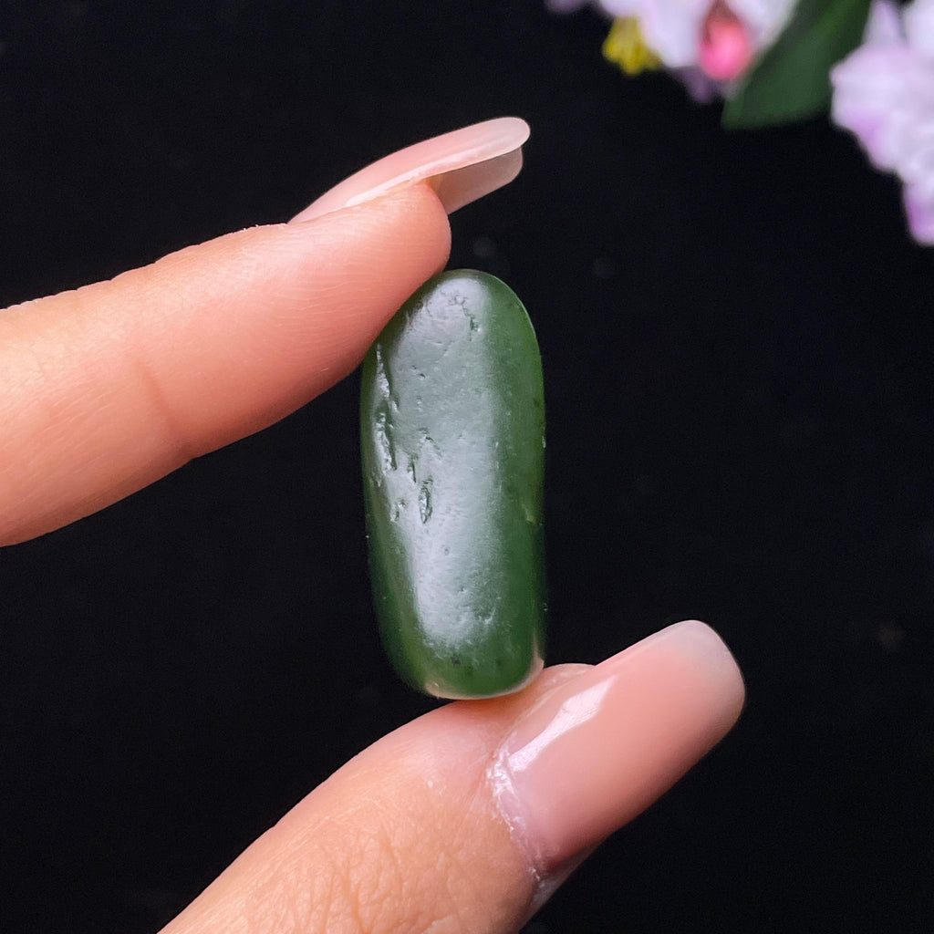 和田玉碧玉籽料挂件（8.22g）