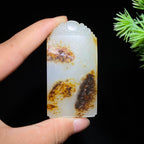 和田玉籽料无事牌（60.6g）