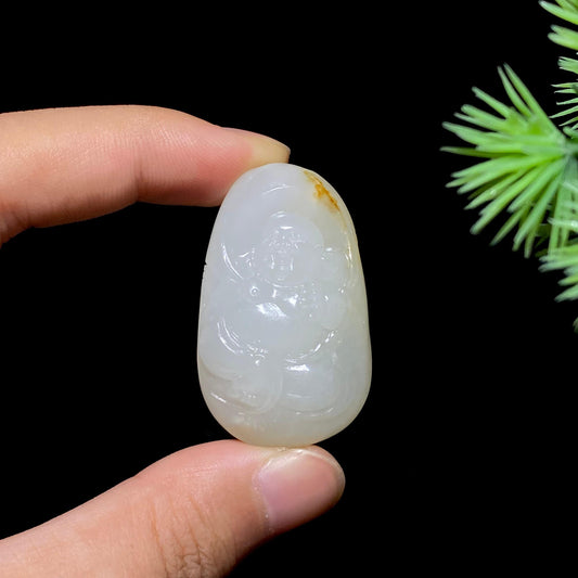 和田玉籽料佛公（16.3g）