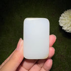 和田玉糖白平安无事牌（61.7g）