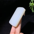 收藏级和田山料羊脂白玉无事牌（79.0g）