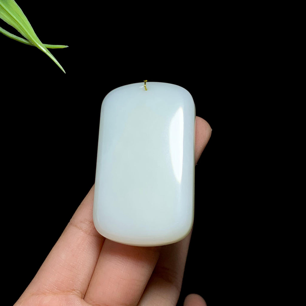 和田山料白玉平安无事牌（48.6g）