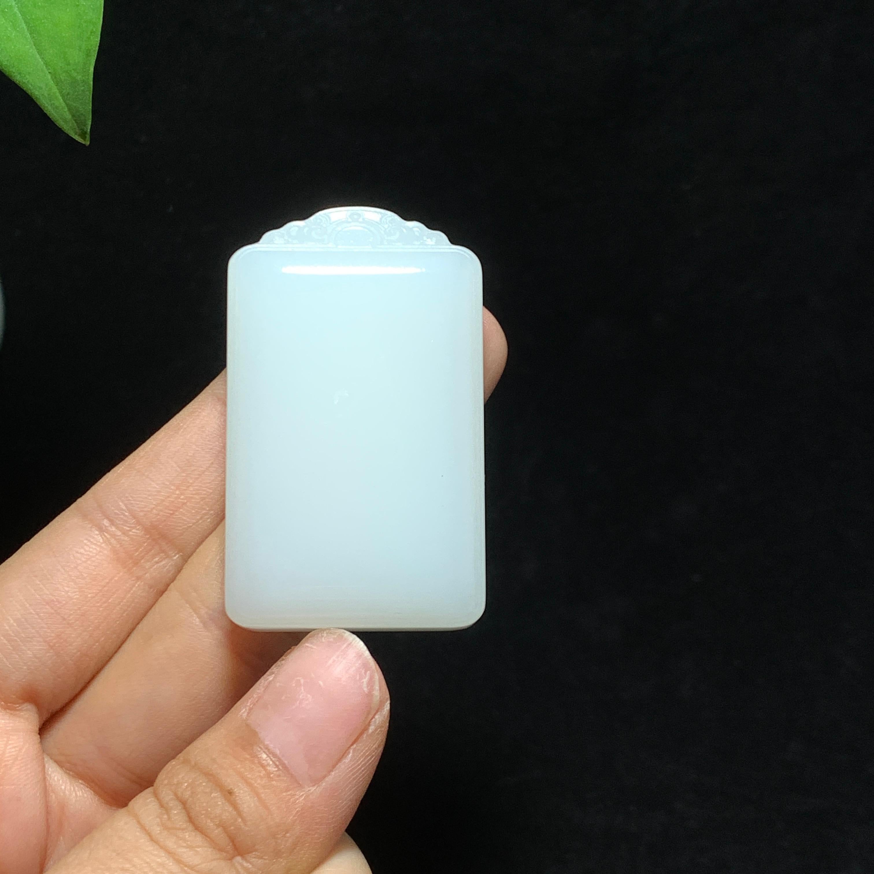 和田山料白玉无事牌（44.7g）