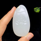 和田玉籽料观音（53.4g）
