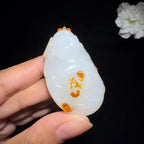和田玉籽料挂件佛公（46.0g）