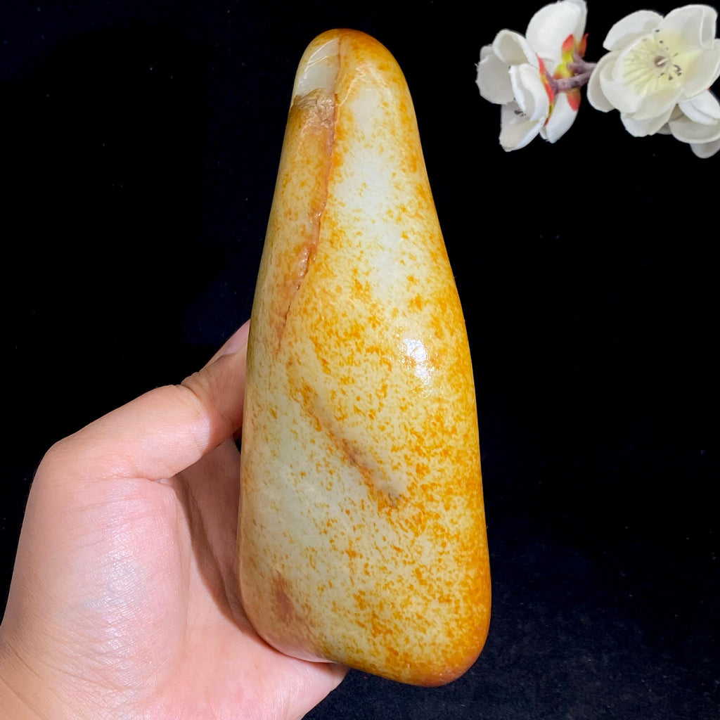和田玉洒红皮籽料（1227.1g）