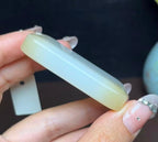 新疆和田玉且末天地糖平安无事牌（59.2g）