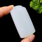 和田玉白玉无事牌（33.6g）