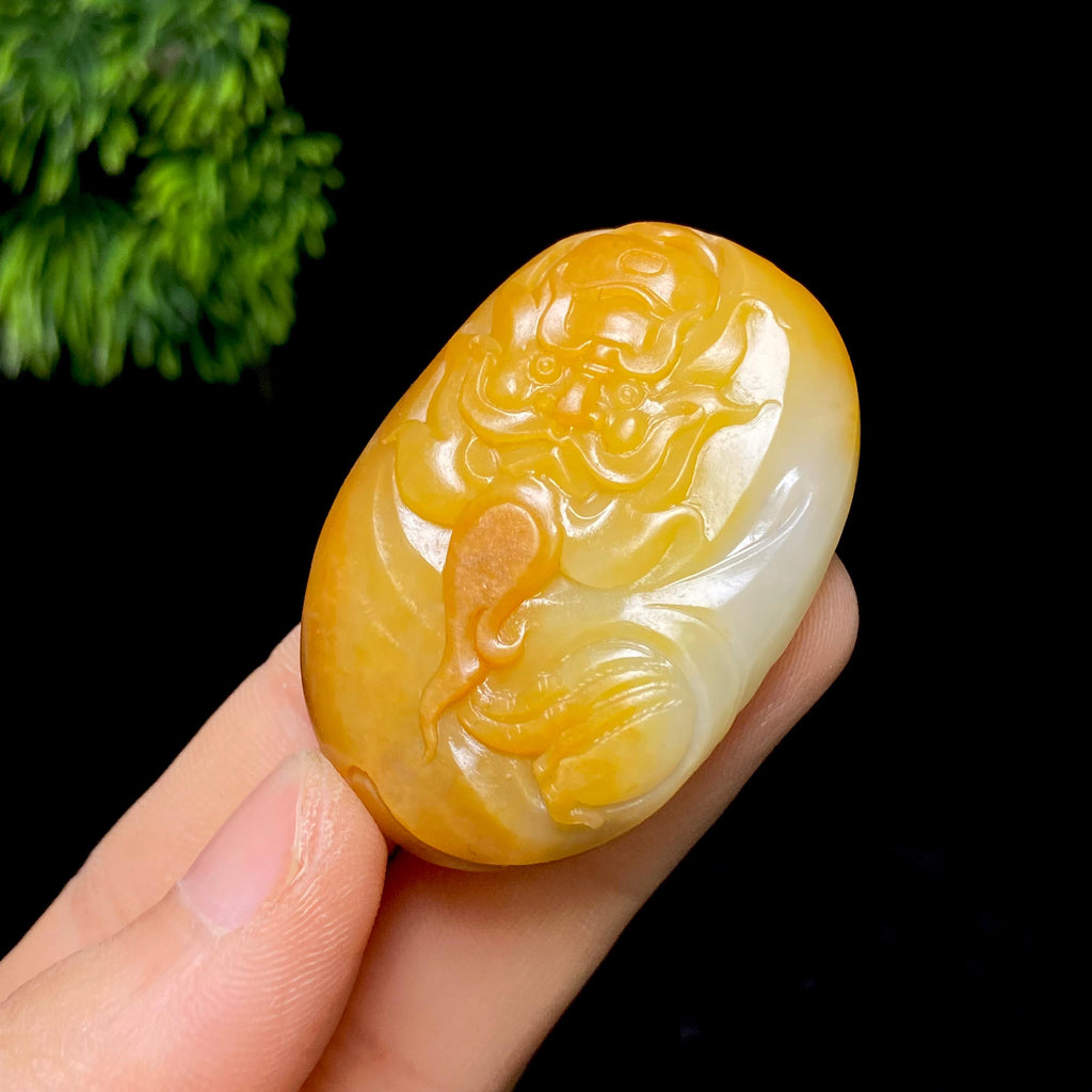 和田玉籽料钟馗（30.4g）