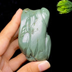 和田玉籽料下山虎把件（114.3g）