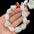 和田玉白玉籽料【精品手串】（60.3g）