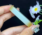 和田玉天地糖白羊脂玉平安无事牌（45.5g）