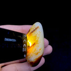 和田玉聚红皮籽料挂件（66.2g）