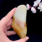 和田玉洒金皮籽料原石（228.5g）