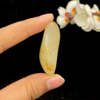 和田玉洒金皮籽料挂件（23g）