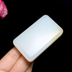 高品质和田山料糖白玉无事牌（82.0g）