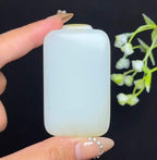 和田玉天地糖平安无事牌（60.0g）