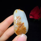 和田玉籽料挂件大日如来（57.8g）