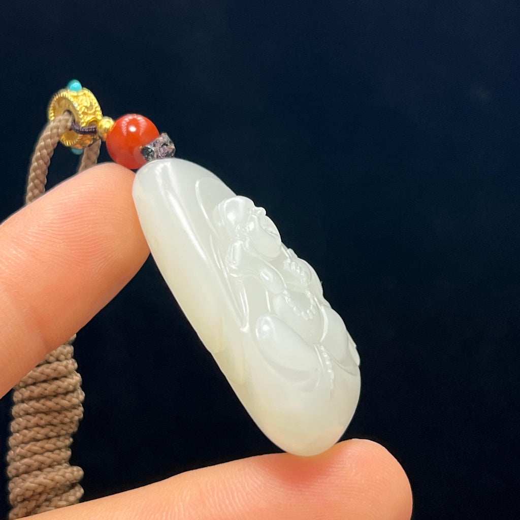 和田玉籽料弥勒佛（25.2g）