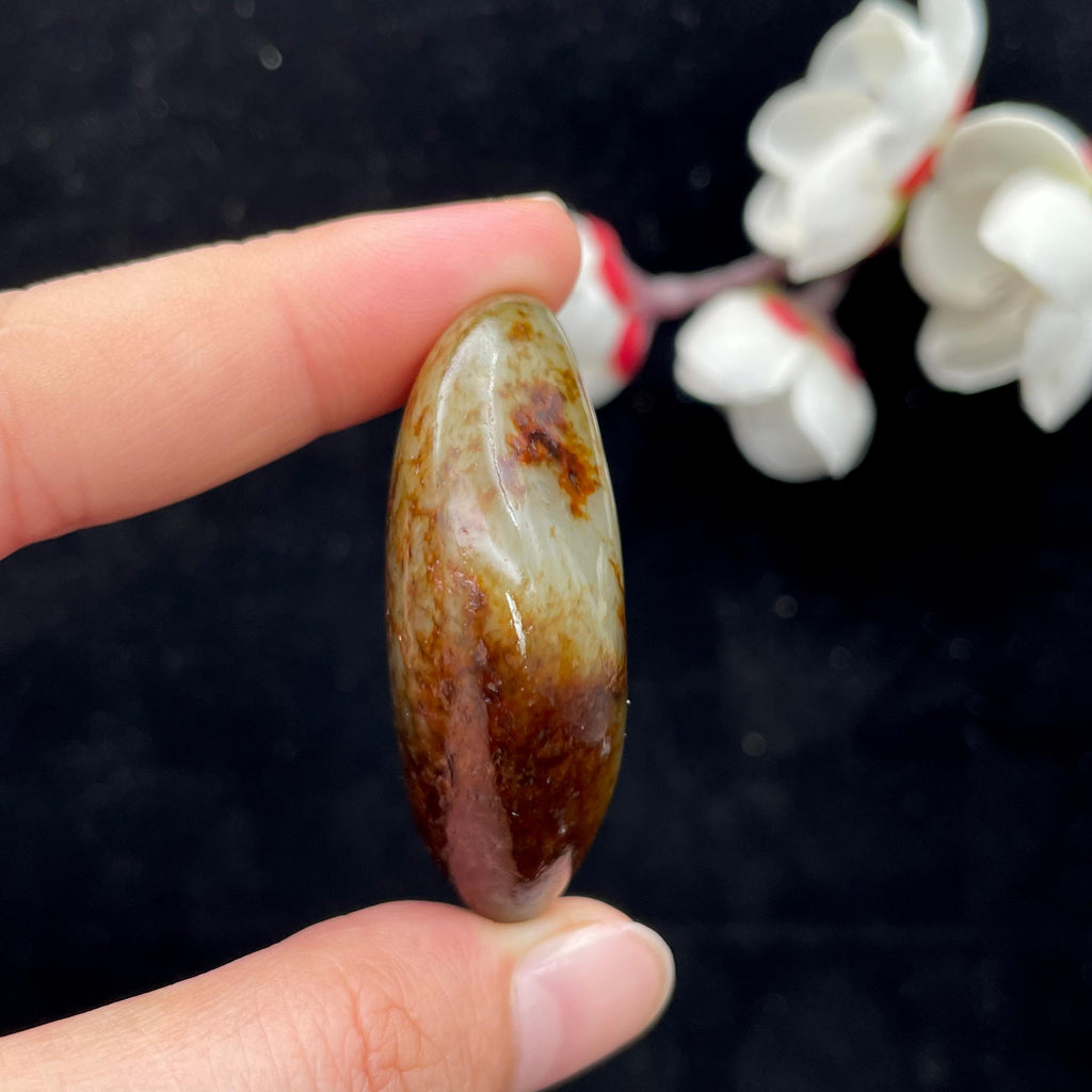 和田玉红皮籽料（39.8g）