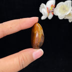 和田玉黄沁皮籽料挂件（18.8g）