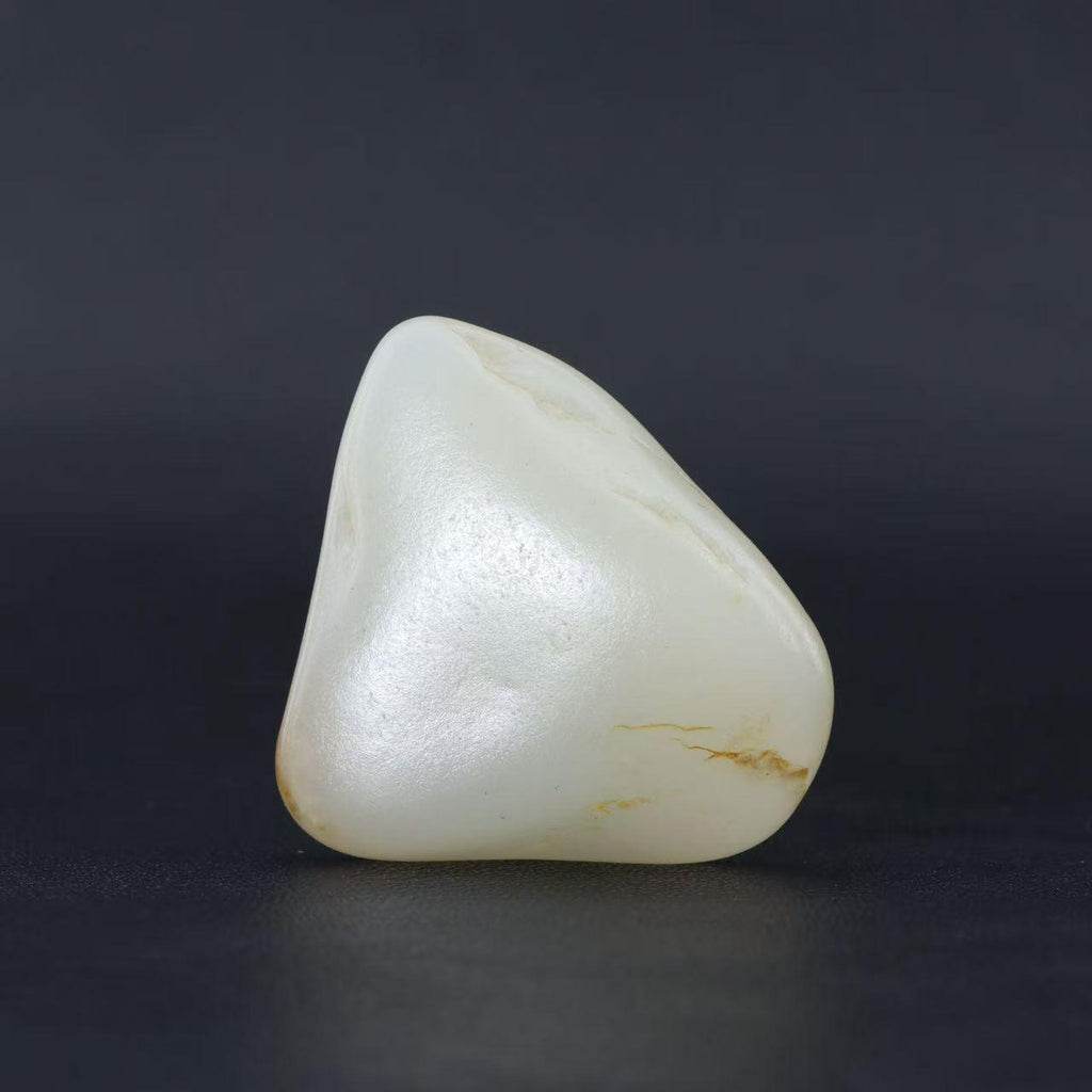 和田玉白玉籽料挂件（16.4g）