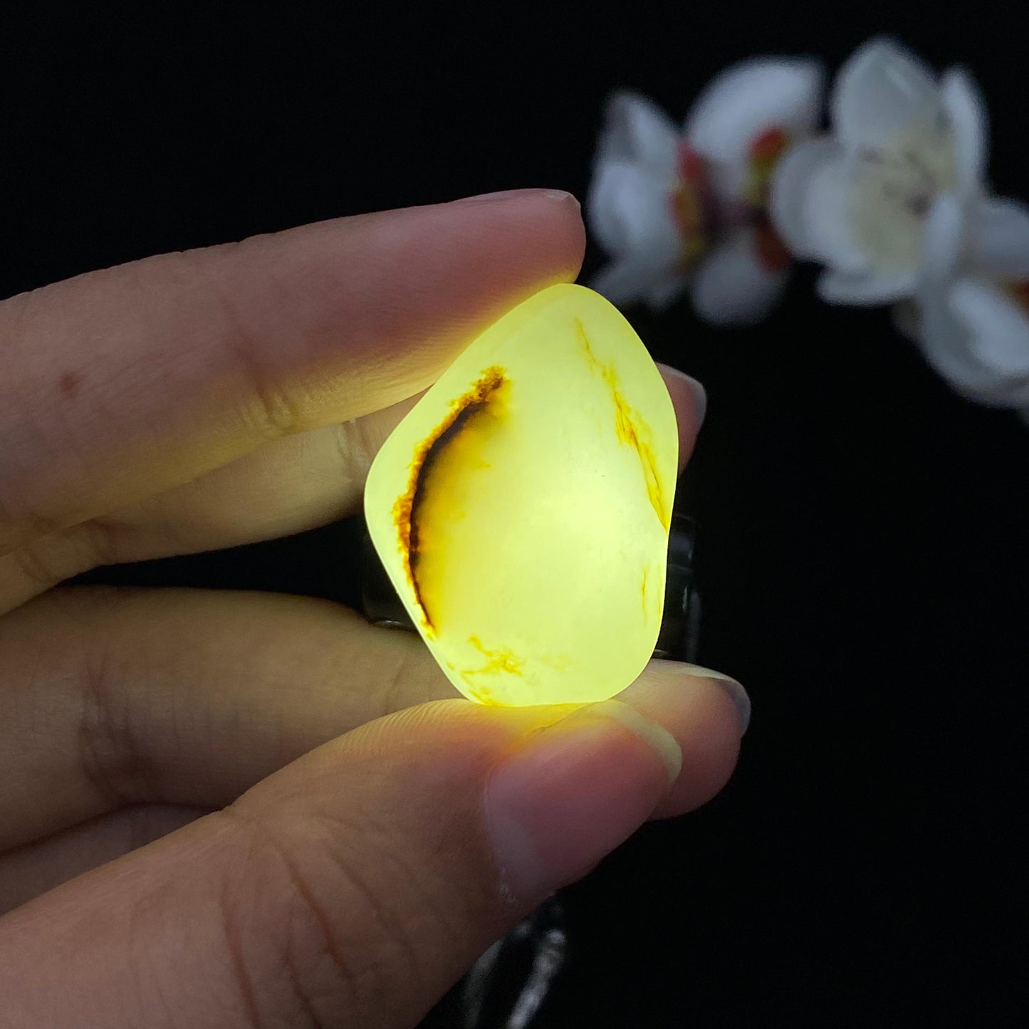 和田玉黄皮籽料吊坠籽（12.8g）