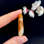 和田玉聚红皮籽料原石（10.9g）