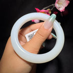 和田玉白玉手镯（59.6g）