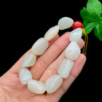 和田玉白玉籽料【精品手串】（55.9g）