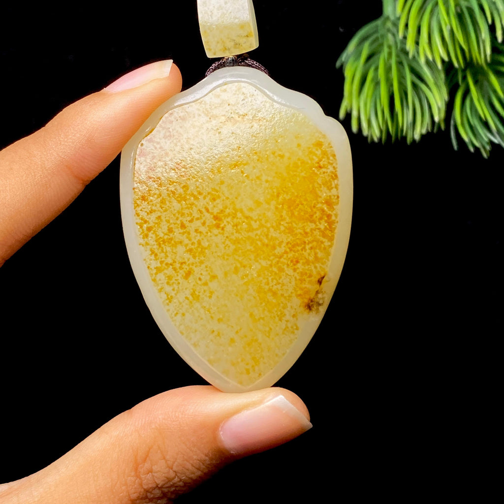 和田玉籽料无事牌（49.2g）