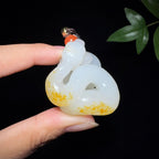 和田玉籽料蛇（41.3g）