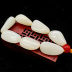 和田玉-白玉【精品手串】（100.4g）