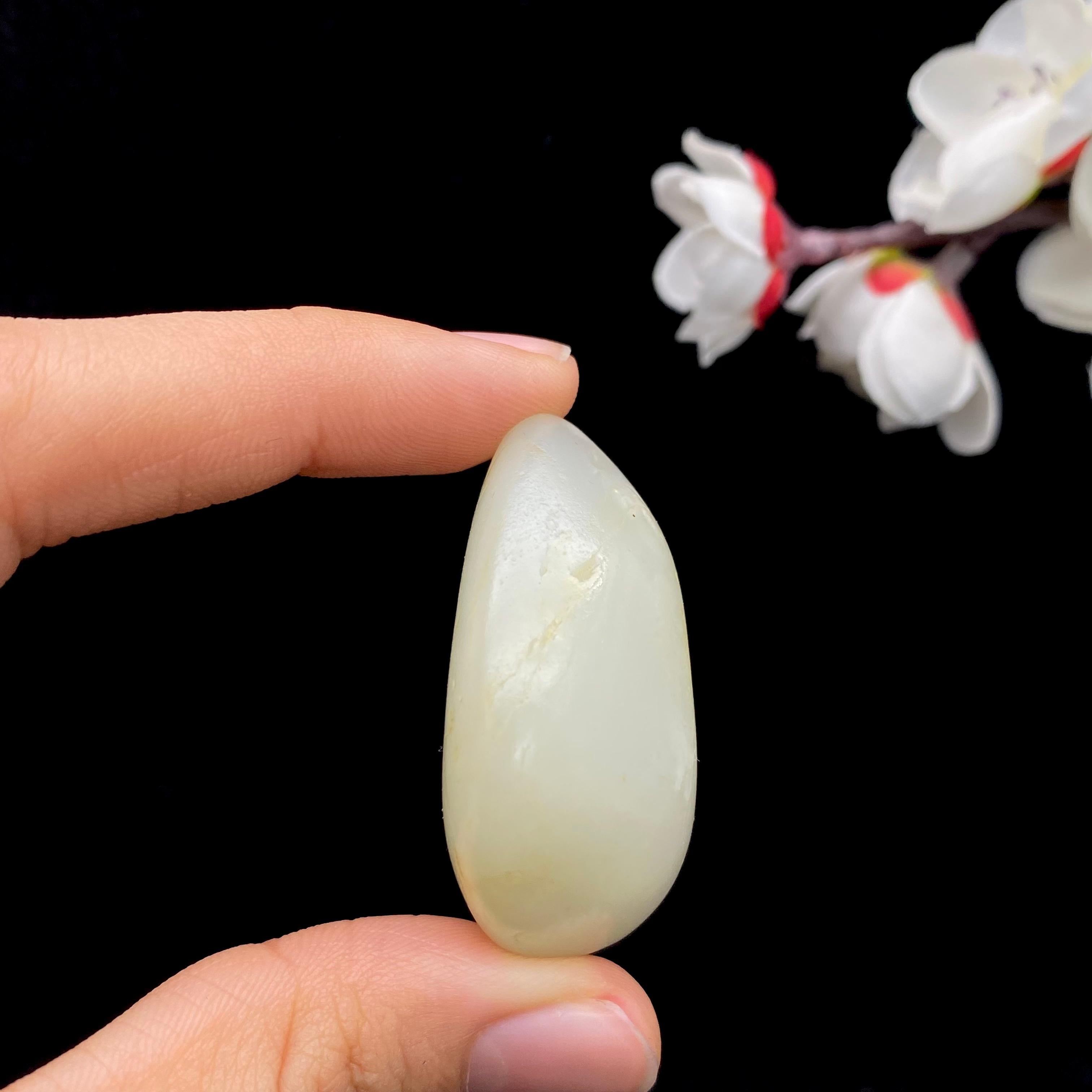 和田玉白玉籽料（40.8g）