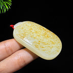 和田玉籽料无事牌（59.4g）